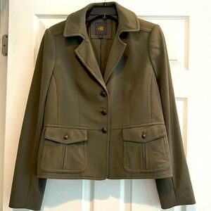 Outback Red - Dark Green Lined Women’s Blazer - Size L